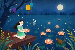 关于写中秋节月亮的诗人的感情_写中秋节月亮的诗句